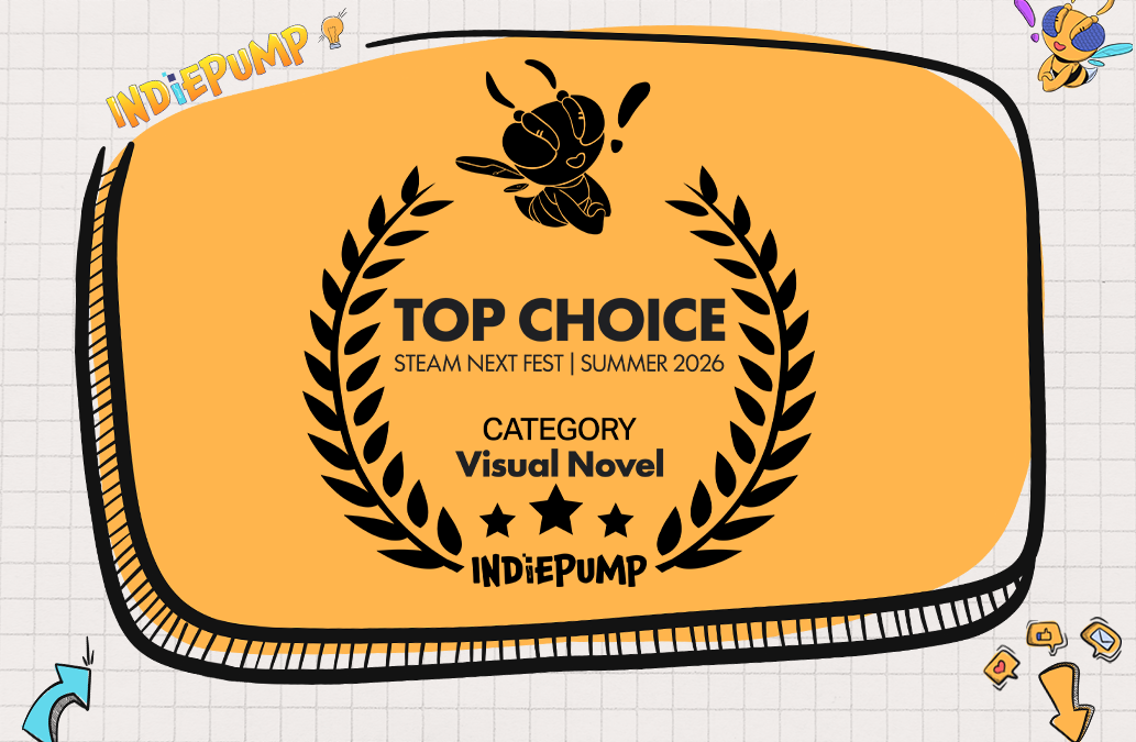 IndiePump's Visual Novel TOP CHOICE badge