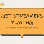 How to Get Streamers and YouTubers to Play Your Indie Game cover with the IndiePump bee mascot